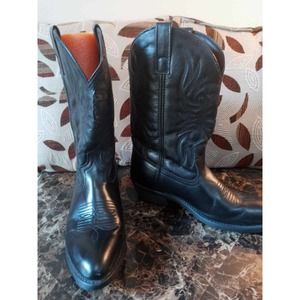 Preowned Men's LAREDO WESTERN BOOTS Style# 4240 - Size 10D / Black
